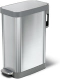 Glad Slim Trash Can with Clorox Odor Protection - Narrow 45 Liter