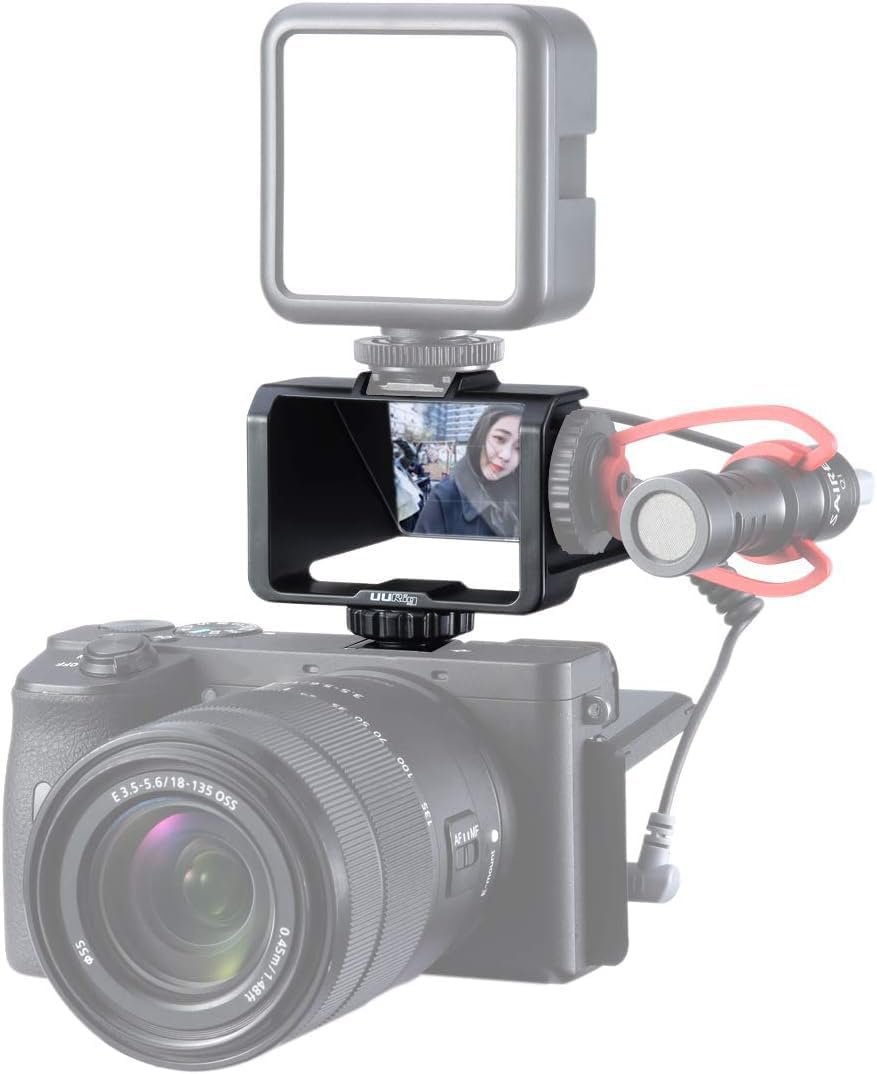 Flip Screen Cold Shoe Mount for Sony A7III