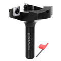 Slab Flattening Router Bit 1/2 Shank 2-3/8 in Cut Diameter - Precision
