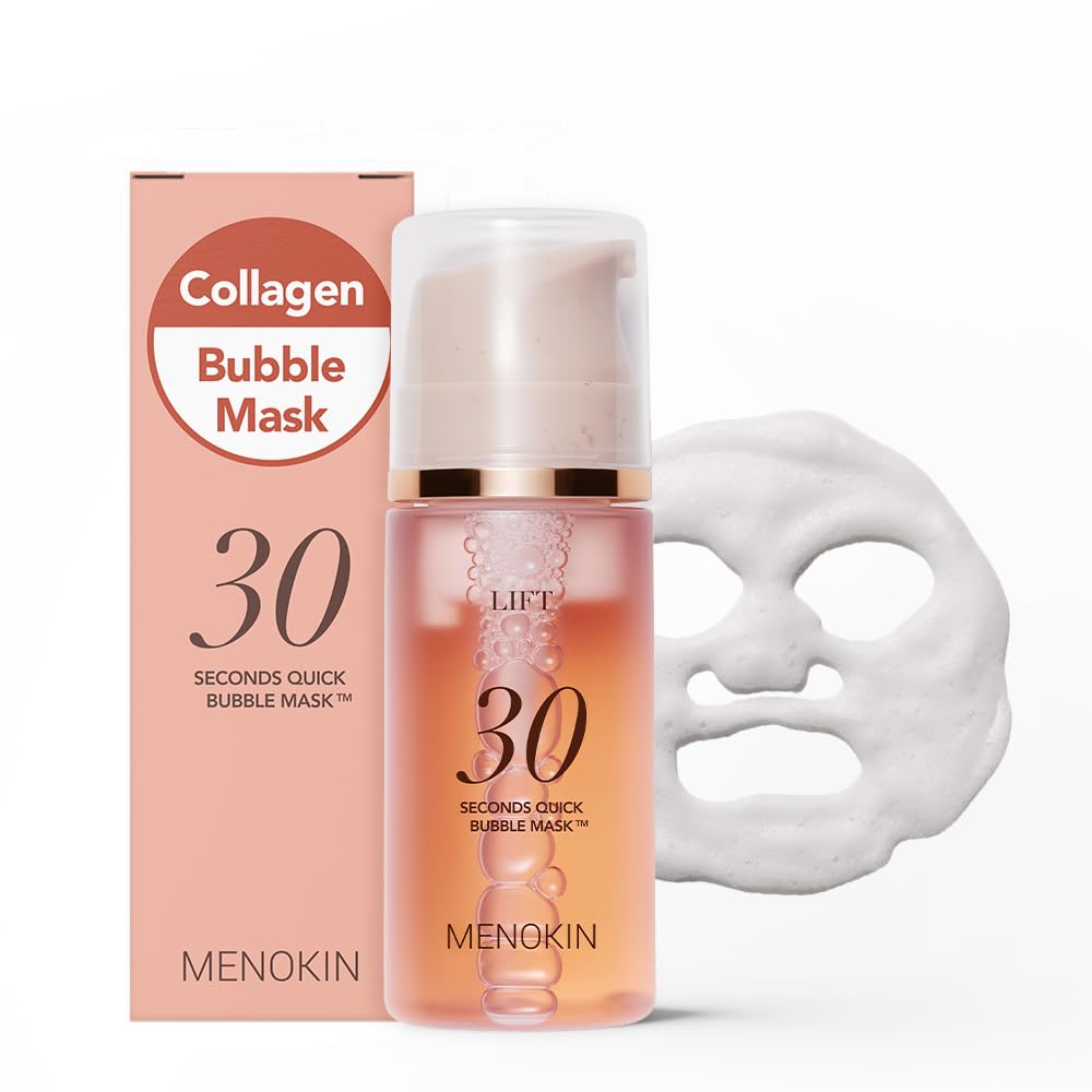 MENOKIN 30 Seconds Quick Bubble Mask for Radiant Skin Care