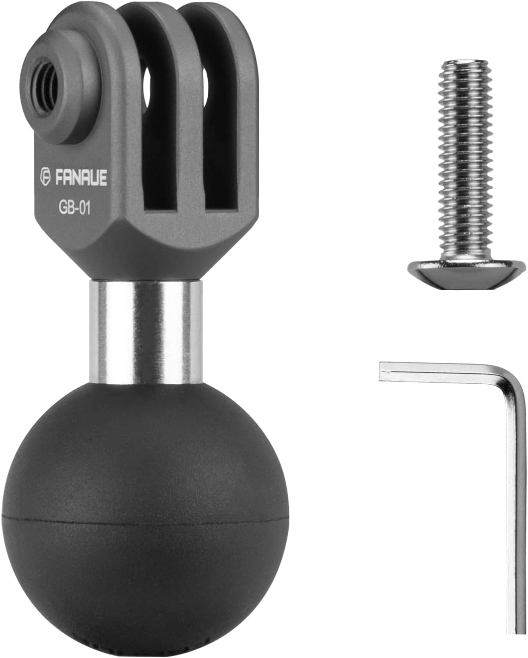 Universal Ball Adapter for Action Cameras - FANAUE GB-01