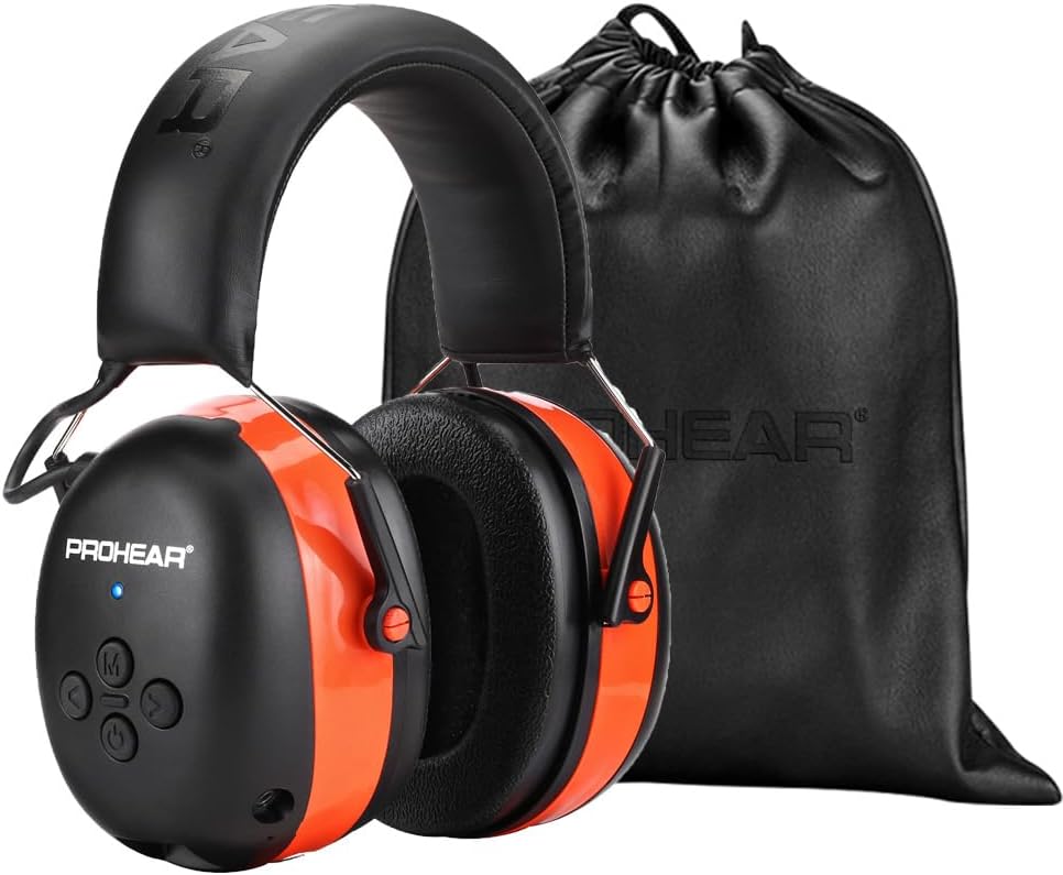 PROHEAR 037 Bluetooth Hearing Protection Headphones for Safety