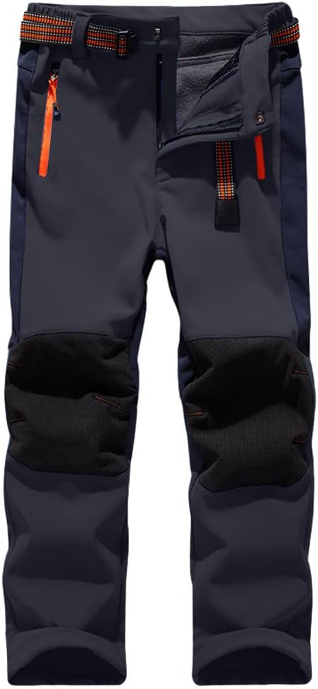 Waterproof Hiking Ski Snow Pants for Kids - Insulated Comfort