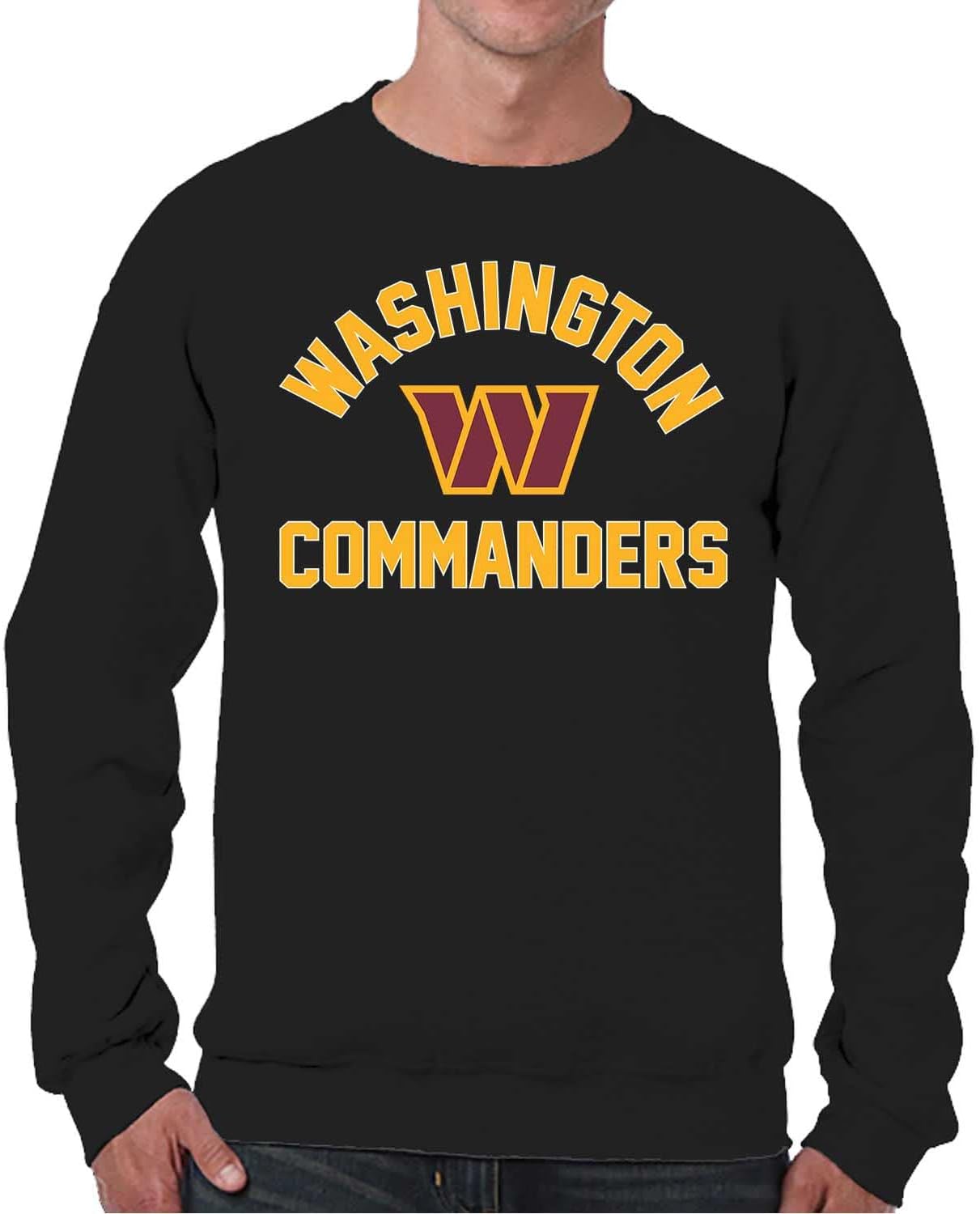 Washington Commanders Adult Gameday Crewneck Sweatshirt Review