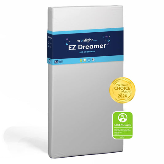 Moonlight Slumber EZ Dreamer Crib Mattress for Safe Sleep
