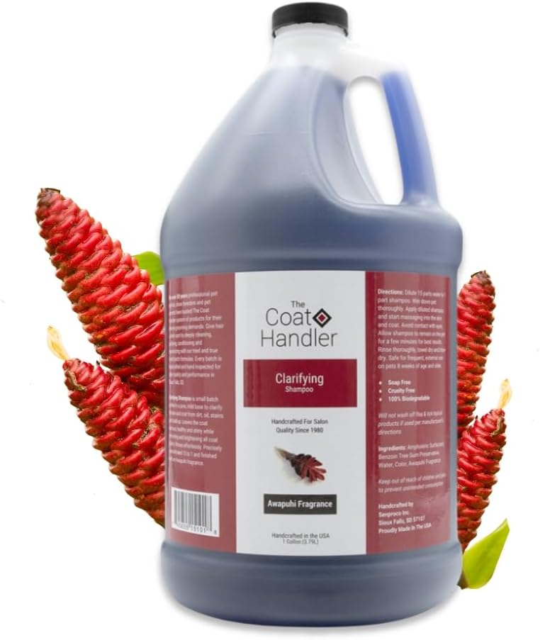Clarifying Dog Shampoo for Brightening and Grooming Needs
