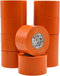 Professional Grade Orange Electrical Tape 2 in x 66 ft - Heat Safe