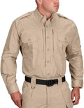 Propper Men's Long Sleeve Tactical Shirt - Durable, Cool Comfort 65%