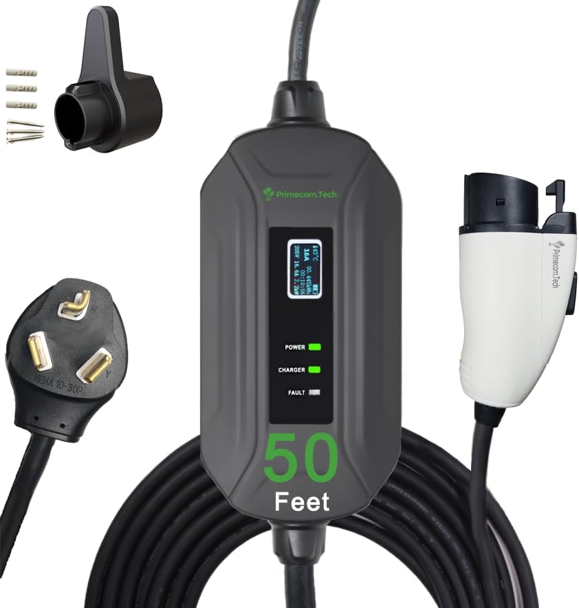 Fast Charging on the Go: PRIMECOM Level 2 EV Charger
