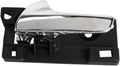TRQ Driver Side Interior Door Handle Chrome Compatible with 2011-2019