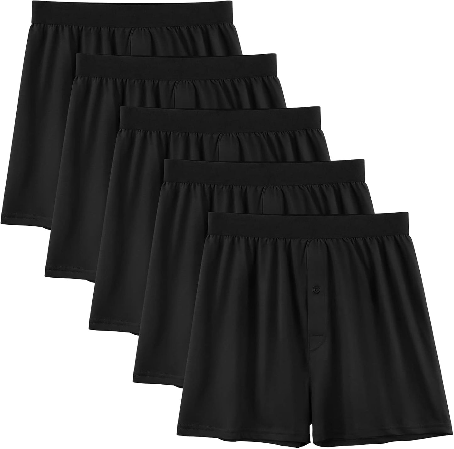 5Mayi Mens Boxers for Men Cotton Comfort Soft Underwear Pack