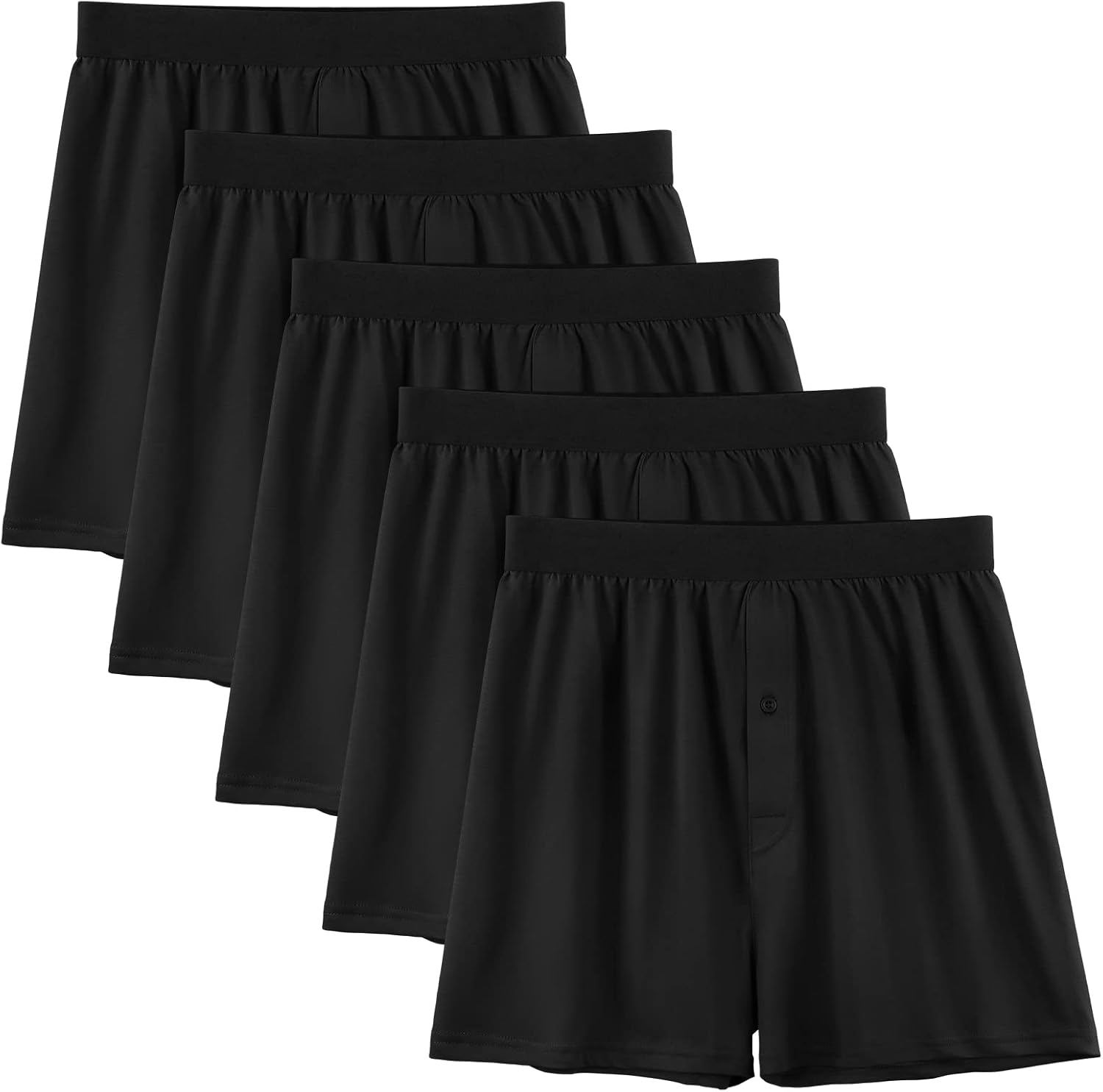 5Mayi Mens Boxers for Men Cotton Comfort Soft Underwear Pack