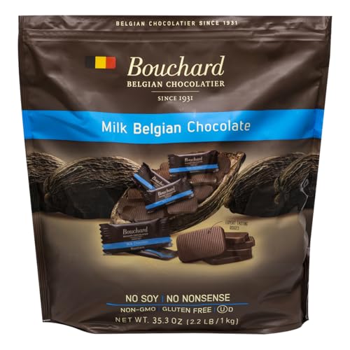 Belgian Milk Chocolate Napolitains for Rich Cocoa Flavor