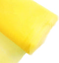 108 in by 50 Yards Tulle Bolt for Wedding and Decoration - Yellow