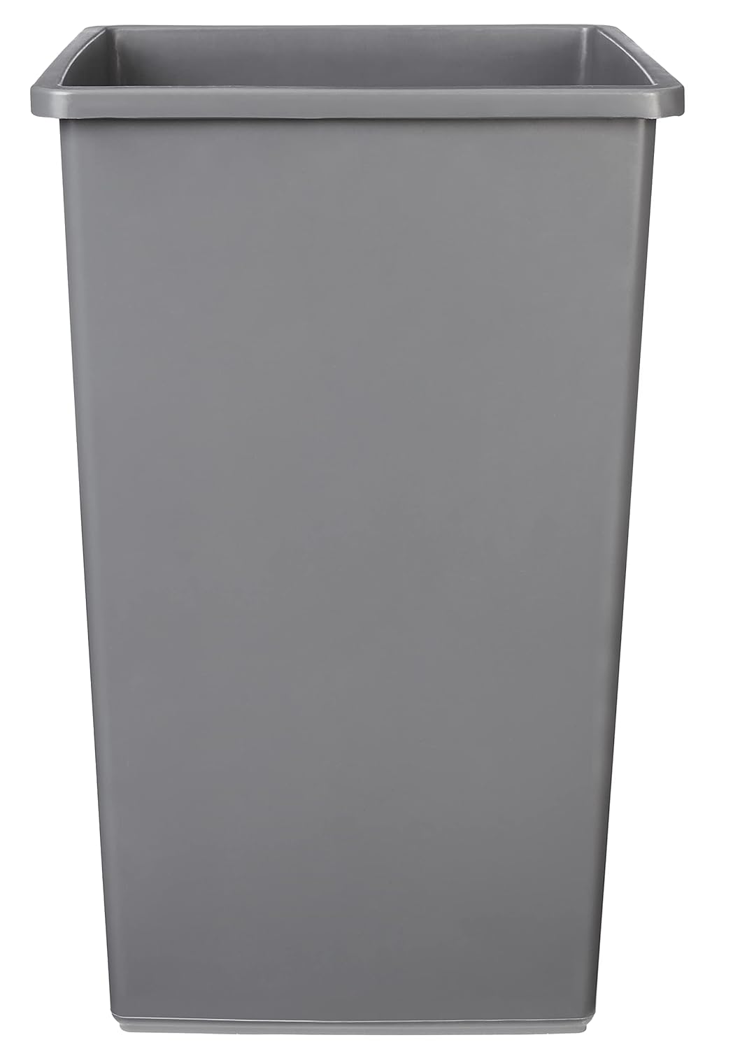 25 Gallon Square Waste Container for Commercial Use - Grey