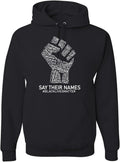 BLM Unisex Graphic Hoodie for Men and Women - Black Pride Sweatshirt