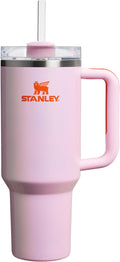 Stanley Quencher H2.0 40 oz Tumbler with Handle and Straw - Rose Petal