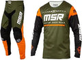 MSR Axxis Range Jersey and Pant Combo Olive Large - Durable Off-Road
