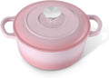 E-far 3 Qt Enameled Cast Iron Dutch Oven for Cooking