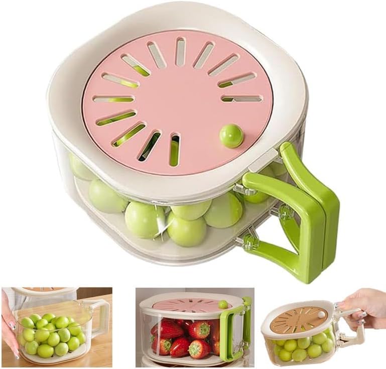HEAVYSEVEN Fruit Washing Bowl - Efficient Draining!