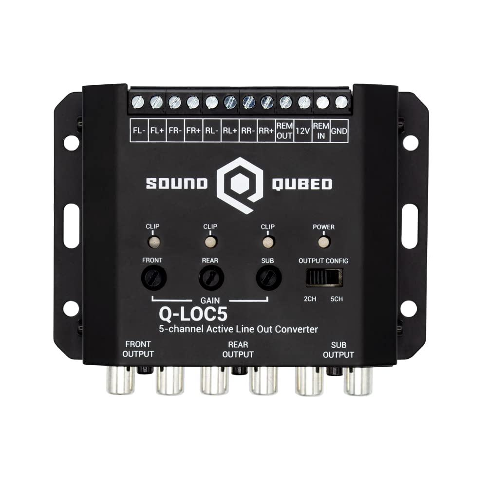 SoundQubed Active 5-Channel Car Audio Line Out Converter Review