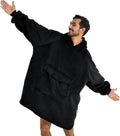 Krifey Wearable Blanket Hoodie Oversized Sherpa - Cozy All-Season
