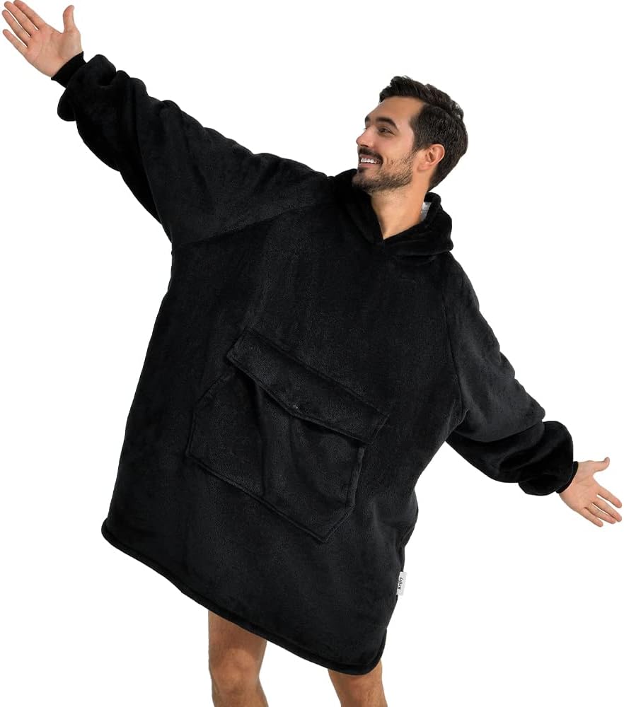 Krifey Wearable Blanket Hoodie for Cozy Comfort and Warmth