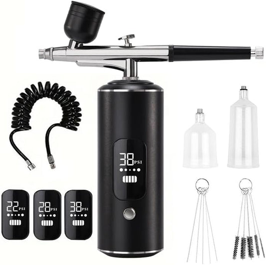 Rechargeable Airbrush Kit - Cordless Nail Styler