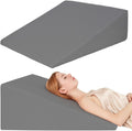 Wedge Pillow Bed Wedge Pillows for Sleeping - 12in Gray