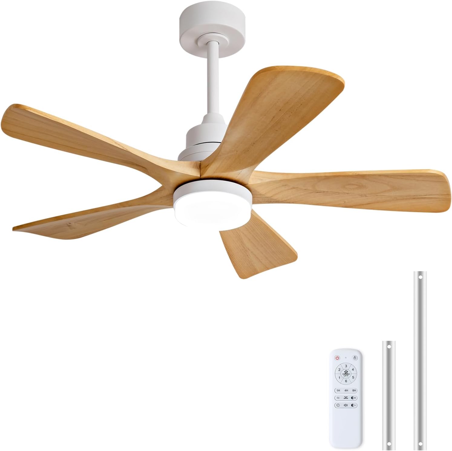 42 Inch Outdoor Ceiling Fans with Lights and Remote Control