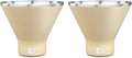 SNOWFOX Vacuum Insulated Stainless Steel Martini Glass Set of 2