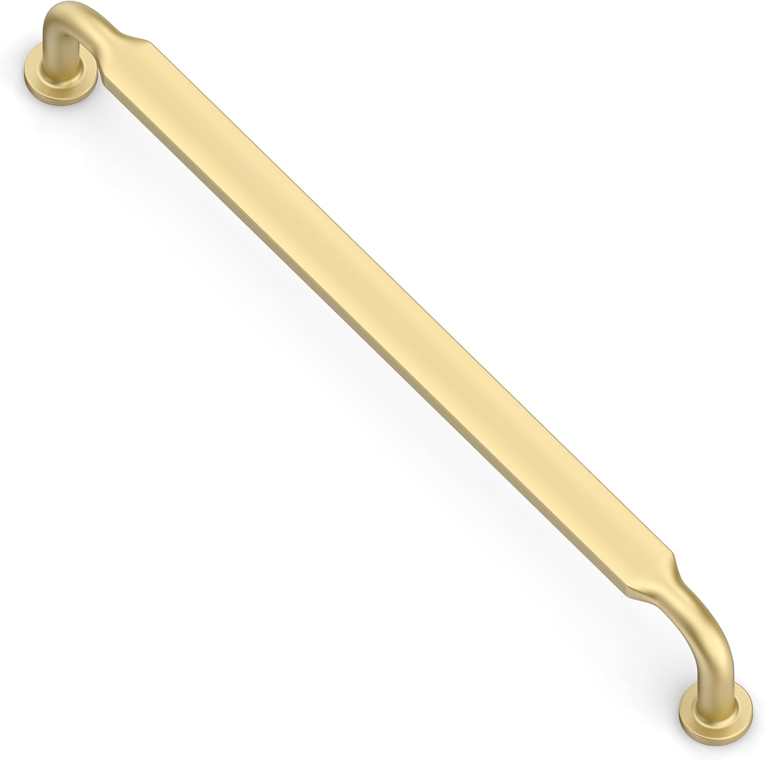 Matte Gold Cabinet Handles - 10 Pack Modern Pulls for Cabinets