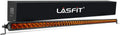 LASFIT 42 in Amber Light Bar Single Row - Better Visibility in Fog