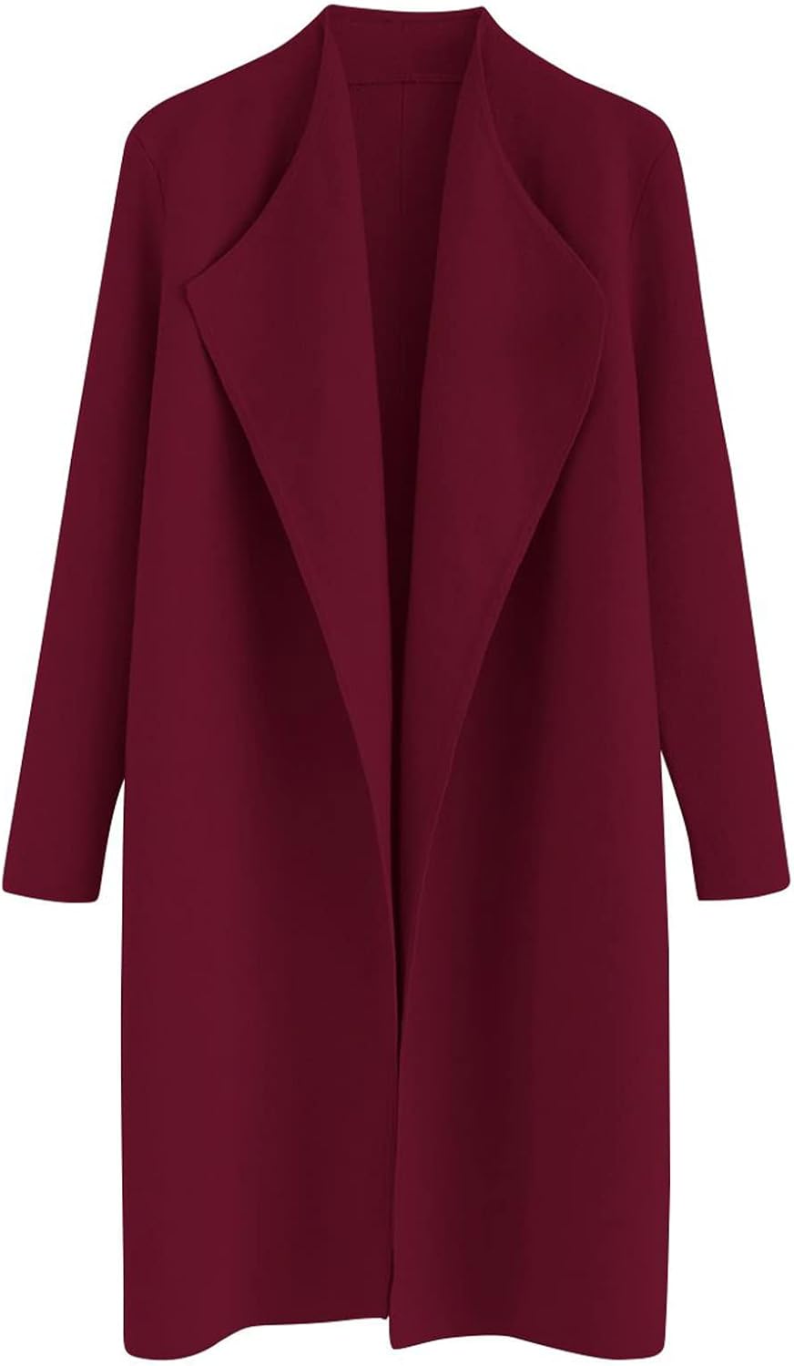 Classy Open Front Knit Coat Cardigan for Chic Fall Outfits
