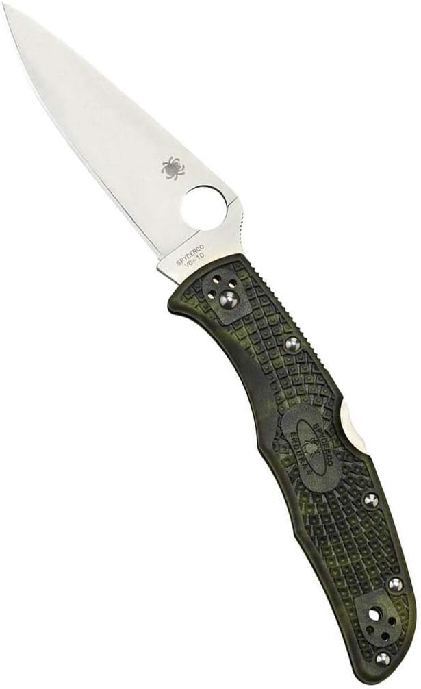 Spyderco Endura 4 Folding Pocket Knife - EDC Utility Tool