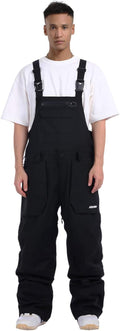 GSOU SNOW Ski Bibs Snowboard Pants Overalls - Waterproof Warm