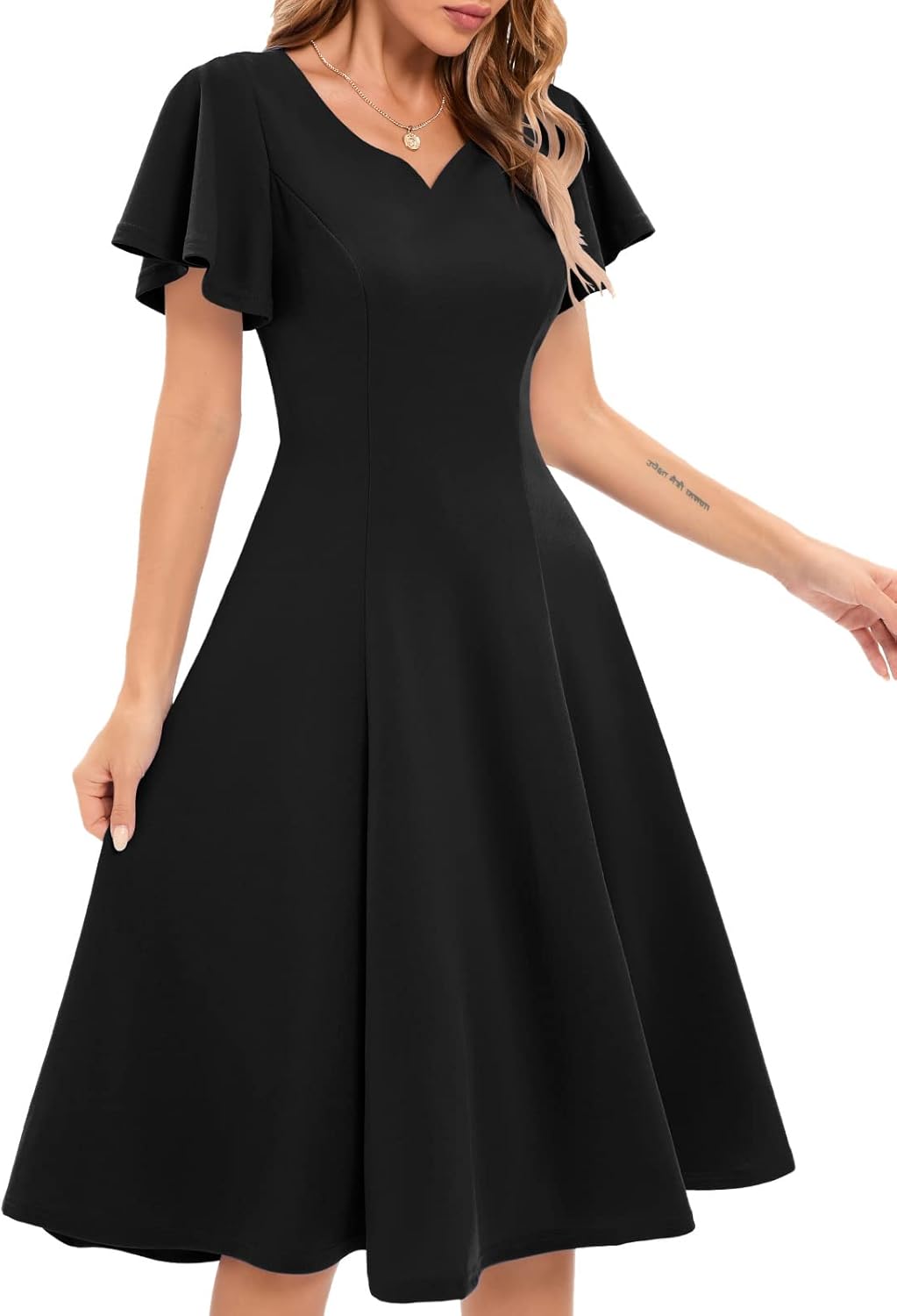 HomRain Wedding Guest Dresses for Women - Vintage Fit and Flare