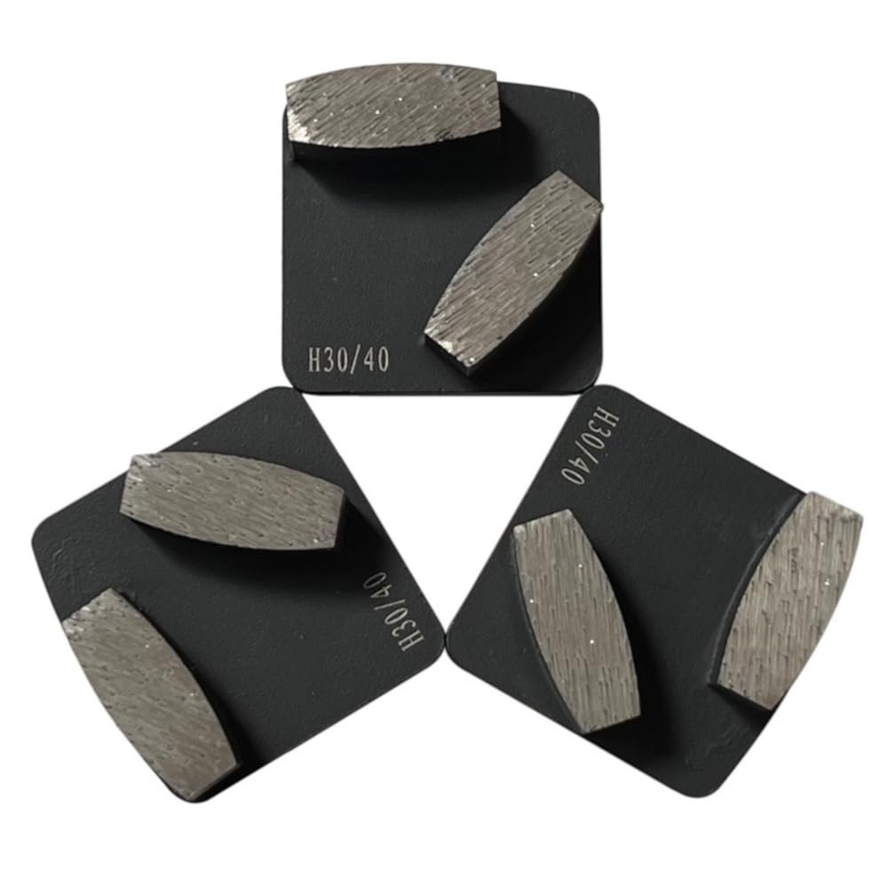 Diamond Concrete Grinding Discs for Husqvarna Grinders, Set of 3