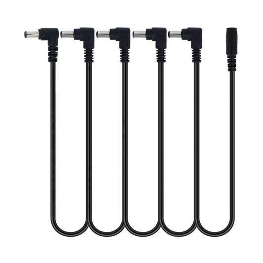 1 to 5 Way Daisy Chain Guitar Power Cable - Instantly Boost Your Sound!