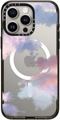 CASETiFY Impact iPhone 15 Pro Max Case - Clear Black Clouds