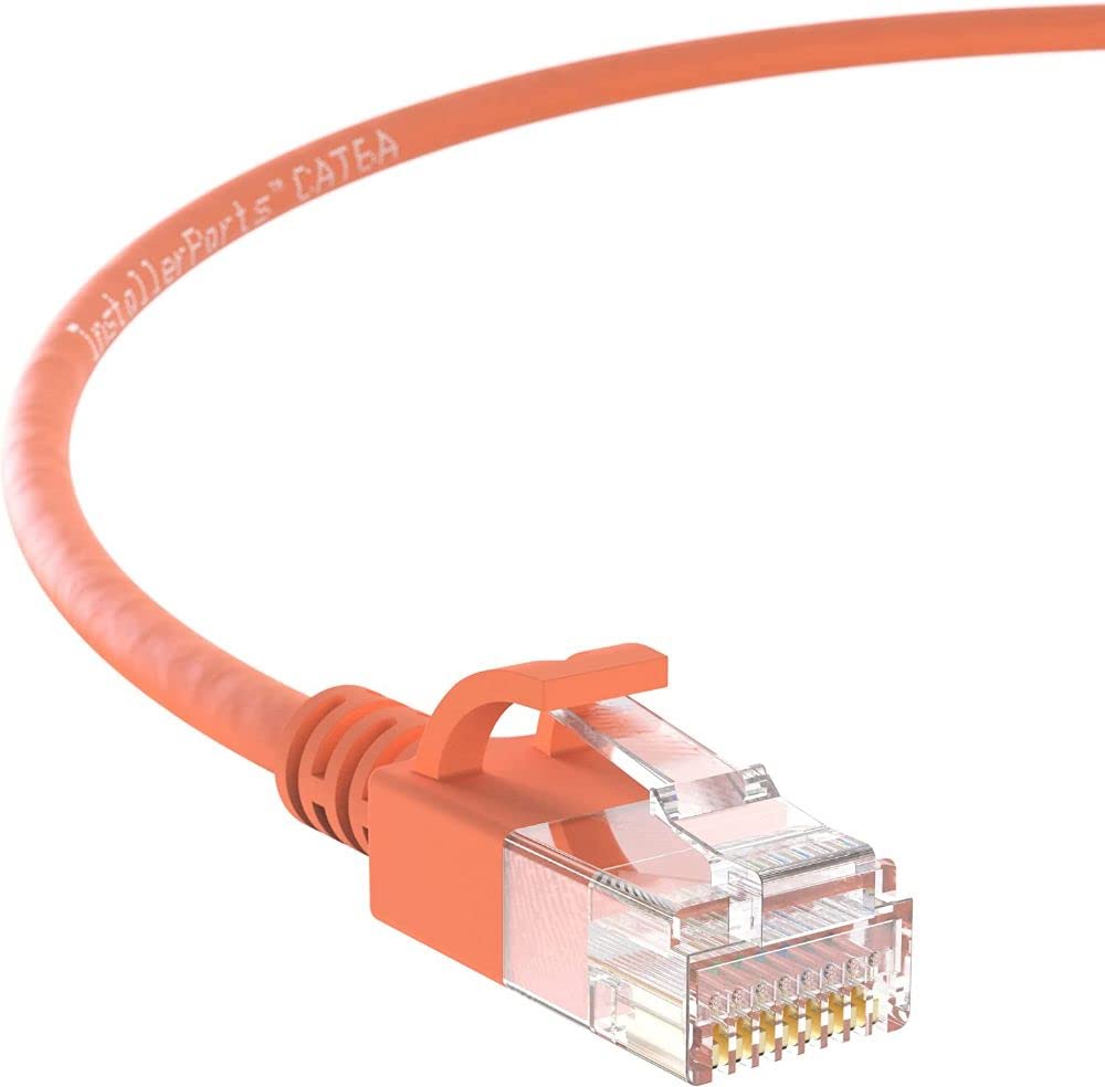 InstallerParts Cat6A Slim Ethernet Cable for High Speed Networks