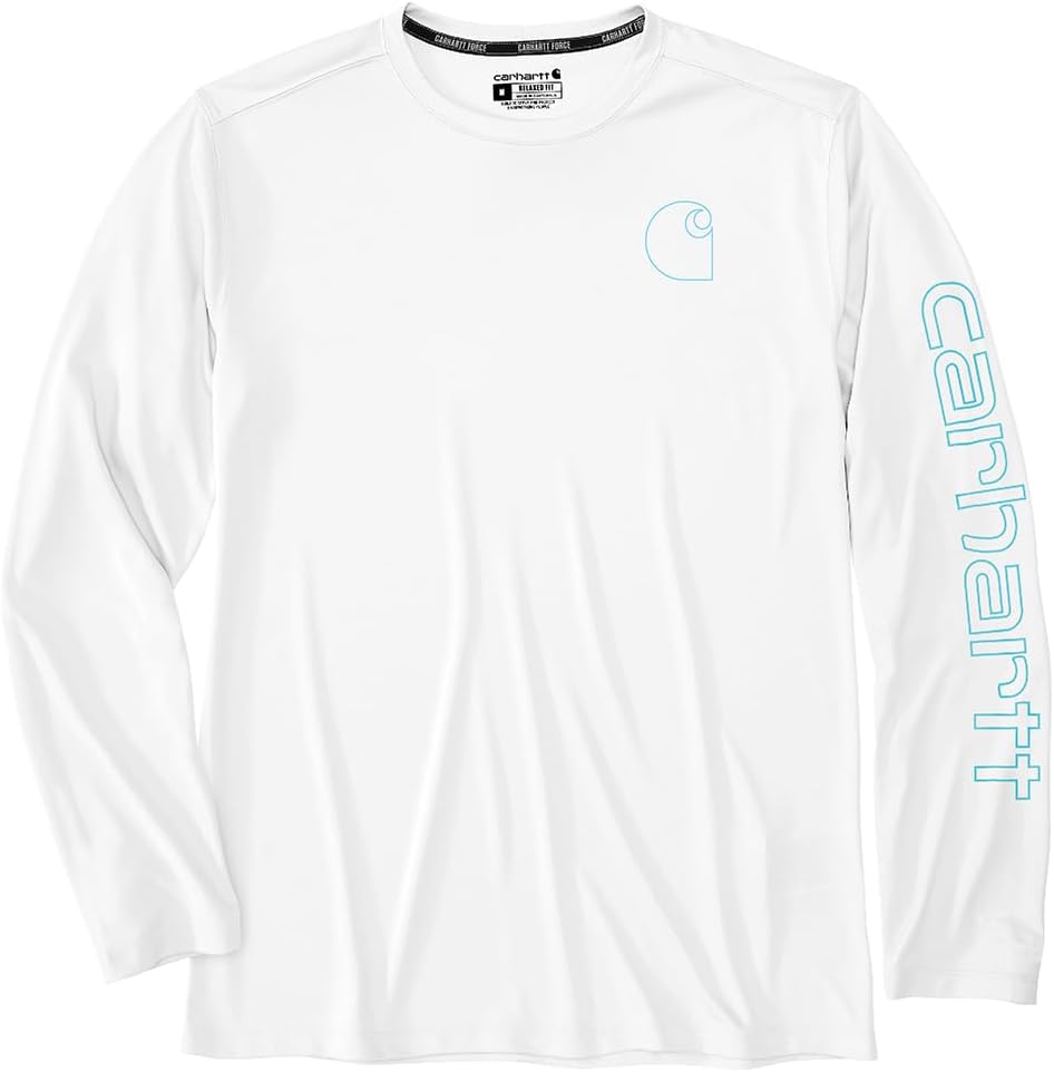 Carhartt Men's Force Sun Defender Lightweight Long-Sleeve T-Shirt