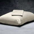 LUXOME 100% Viscose from Bamboo Pillowcase Set (King) - Luxurious Sand