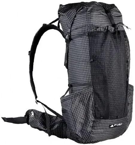 Ultralight 46+10L Outdoor Backpack - Black