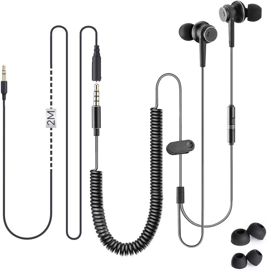 Avantree Long Cord Earbuds: Extra Long Cable for TV & PC