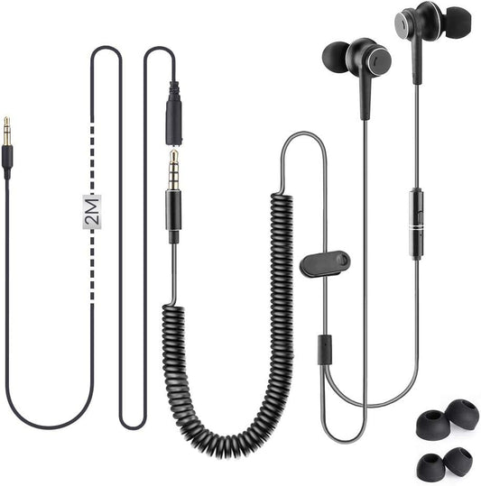 Avantree Long Cord Earbuds: Extra Long Cable for TV & PC