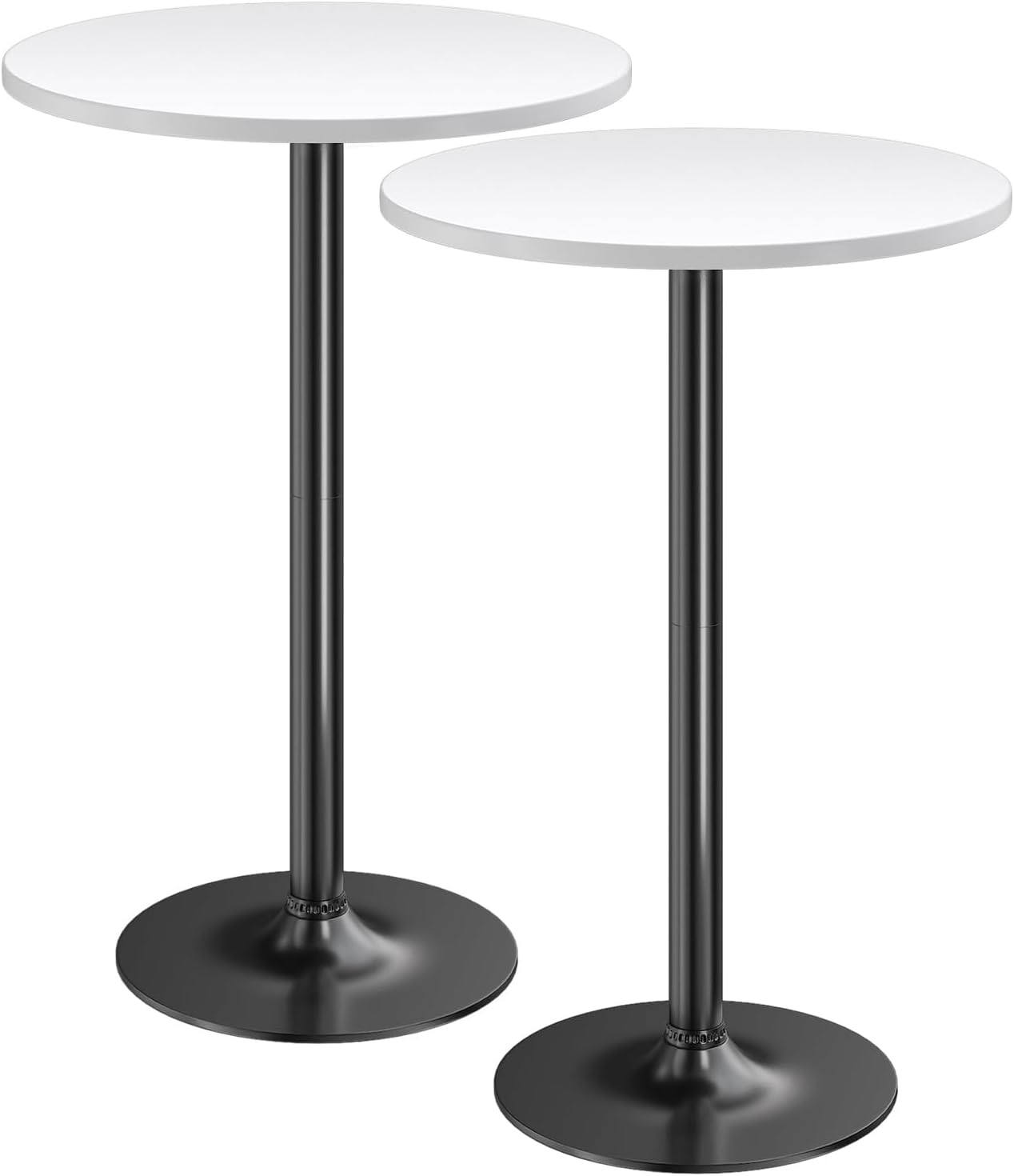Furmax Bistro Pub Table Round Bar Height for Stylish Gatherings