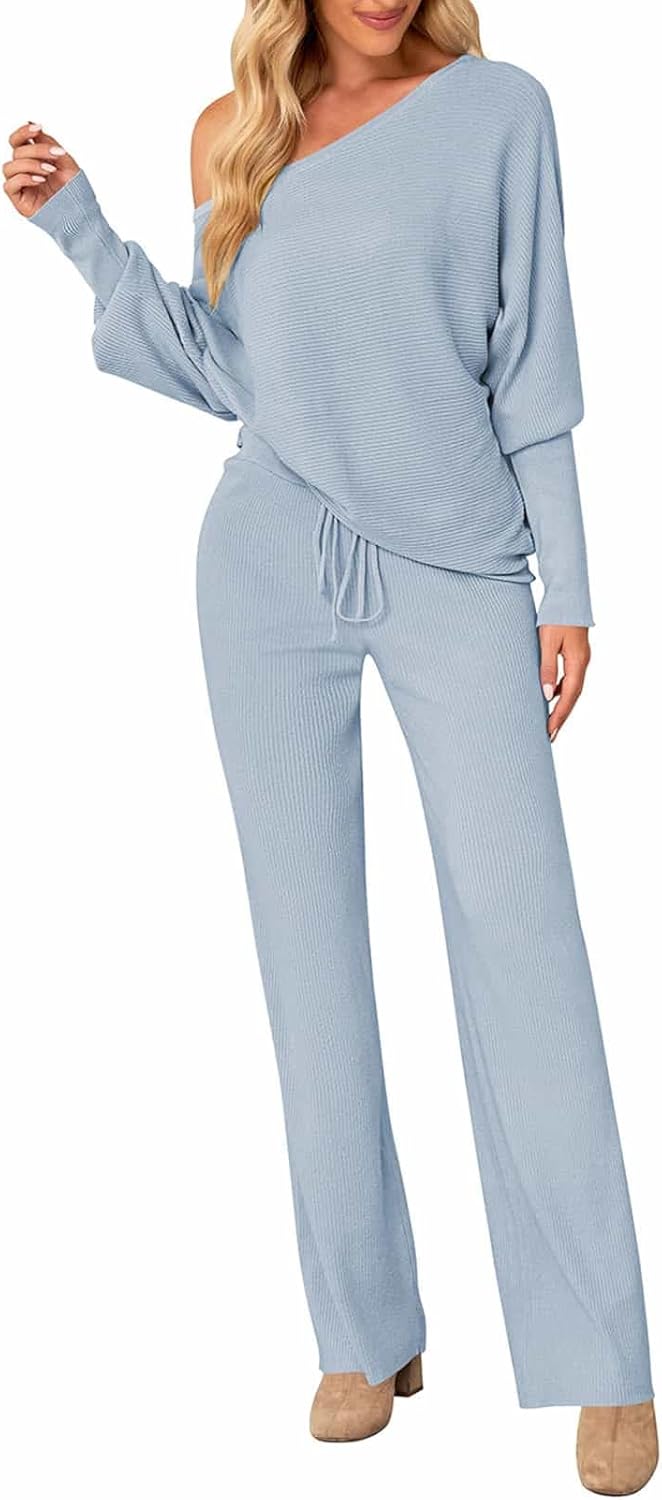 Linsery Women 2 Piece Sweater Sets for Stylish Fall Outfits