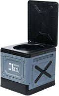 Folding Outdoor Car Toilet in Cream - Portable Deodorant Emergency