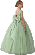 Adorable Satin Tulle Flower Girl Dress for Kids' Special Occasions